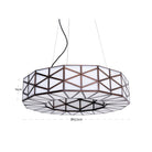 Solaria Copper Art Deco Chandelier by Richmond Interiors