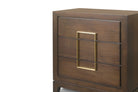 Lucca Walnut 3 Drawer Chest Berkeley Designs