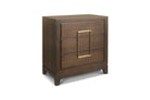 Lucca Walnut 3 Drawer Chest Berkeley Designs
