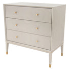 Bayeux Ceramic Grey Chest of Drawers by RV Astley