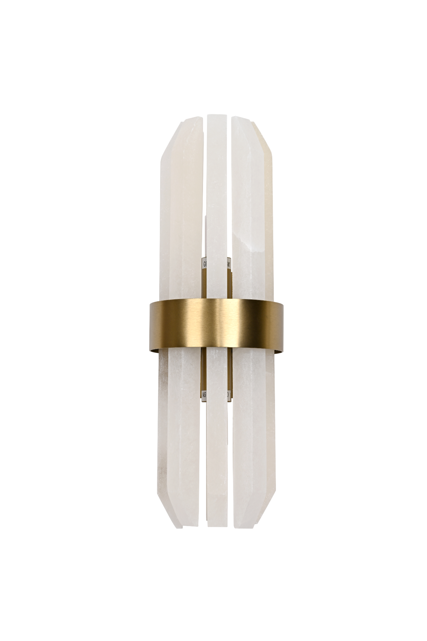 Salerno Gold & Alabaster Wall Light by Luxe Collection