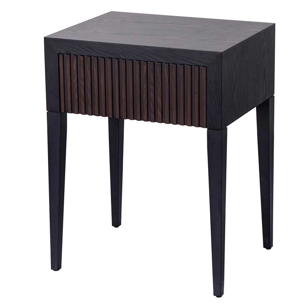 Marans Chocolate Brown Side Table by RV Astley