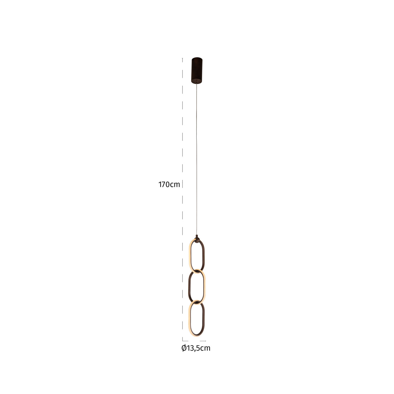 Lacey Bronze Single Pendant by Richmond Interiors