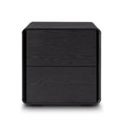 Kota Smoke Oak Bedside Table by Tommy Franks