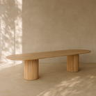 Lantine 320cm Ash Oak Dining Table by Tommy Franks