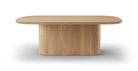 Berwick Ash Oak Single Pedestal Dining Table Tommy Franks