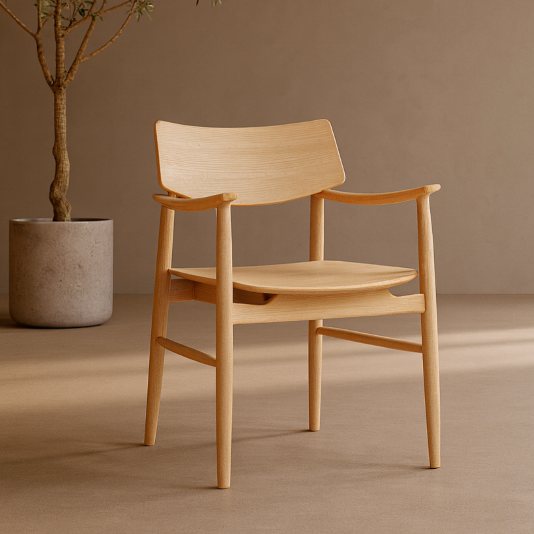 Mono Solid Oak Dining Chair by Tommy Franks