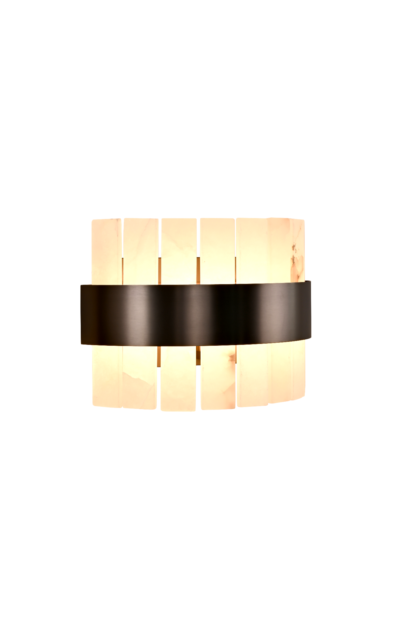 Mayfair Bronze & Alabaster Wall Light Decorum Collection