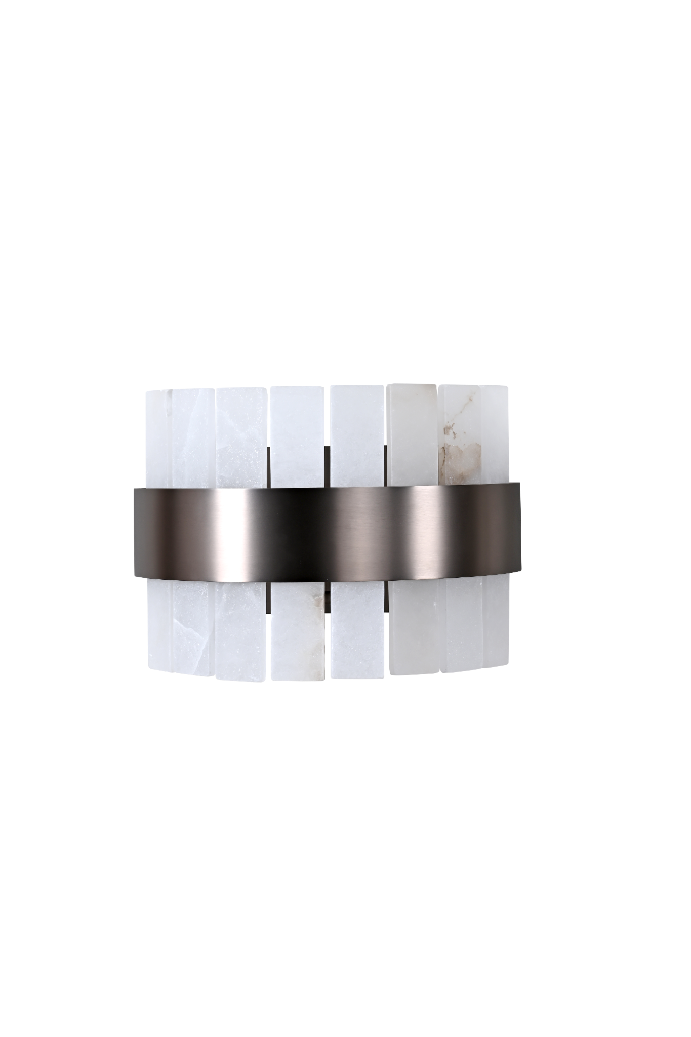 Mayfair Bronze & Alabaster Wall Light by Decorum Collection