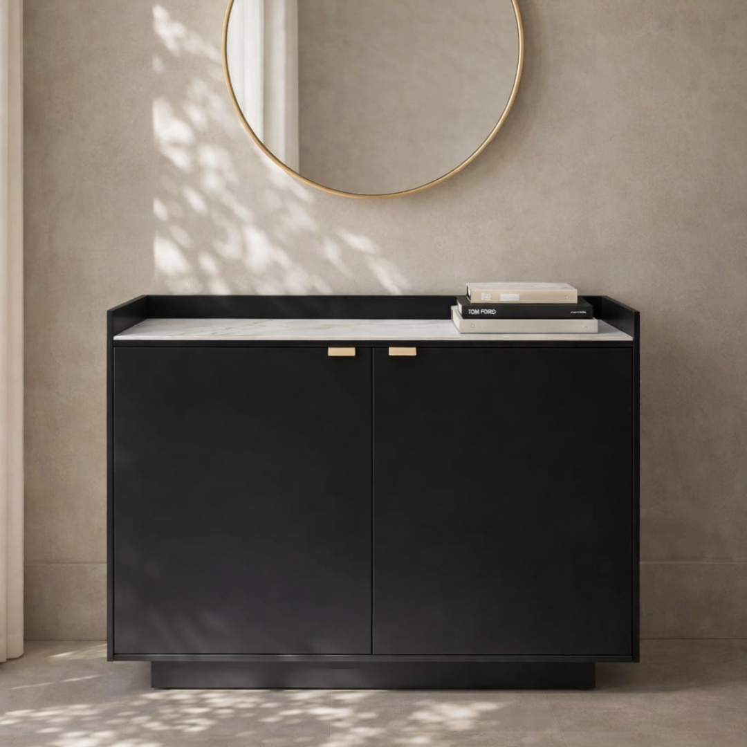 Saviour Anthracite 2 Door Sideboard by Tommy Franks