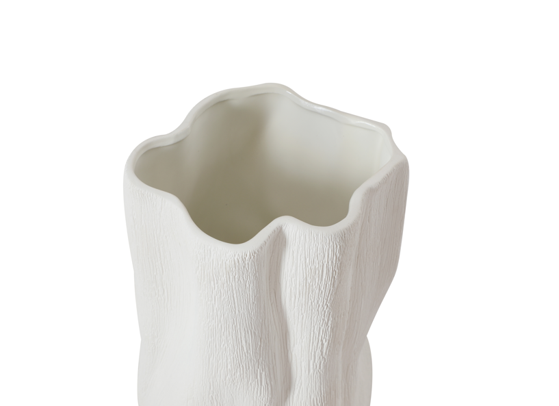 Coral Ceramic Pot by Tommy Franks
