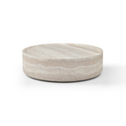 Ciladro Medium Faux Travertine Coffee Table by Tommy Franks