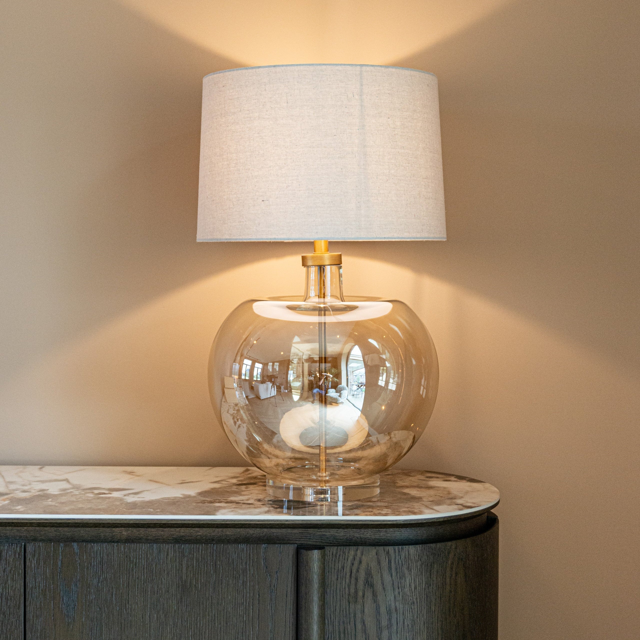 Table lamp Jazzy amber by Richmond Interiors