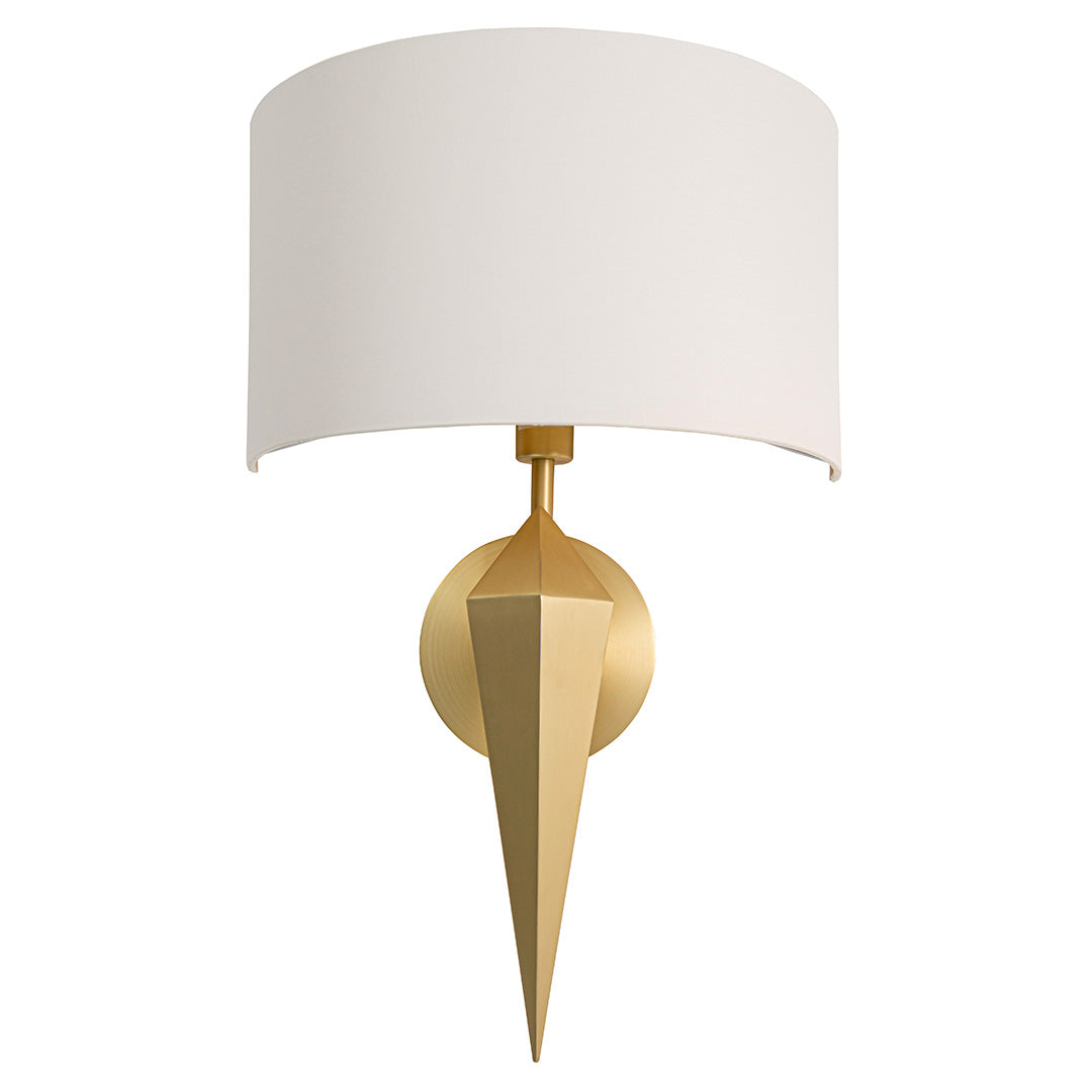 Segre Gold & Opal Fabric Wall Light – Cp Lighting & Interiors