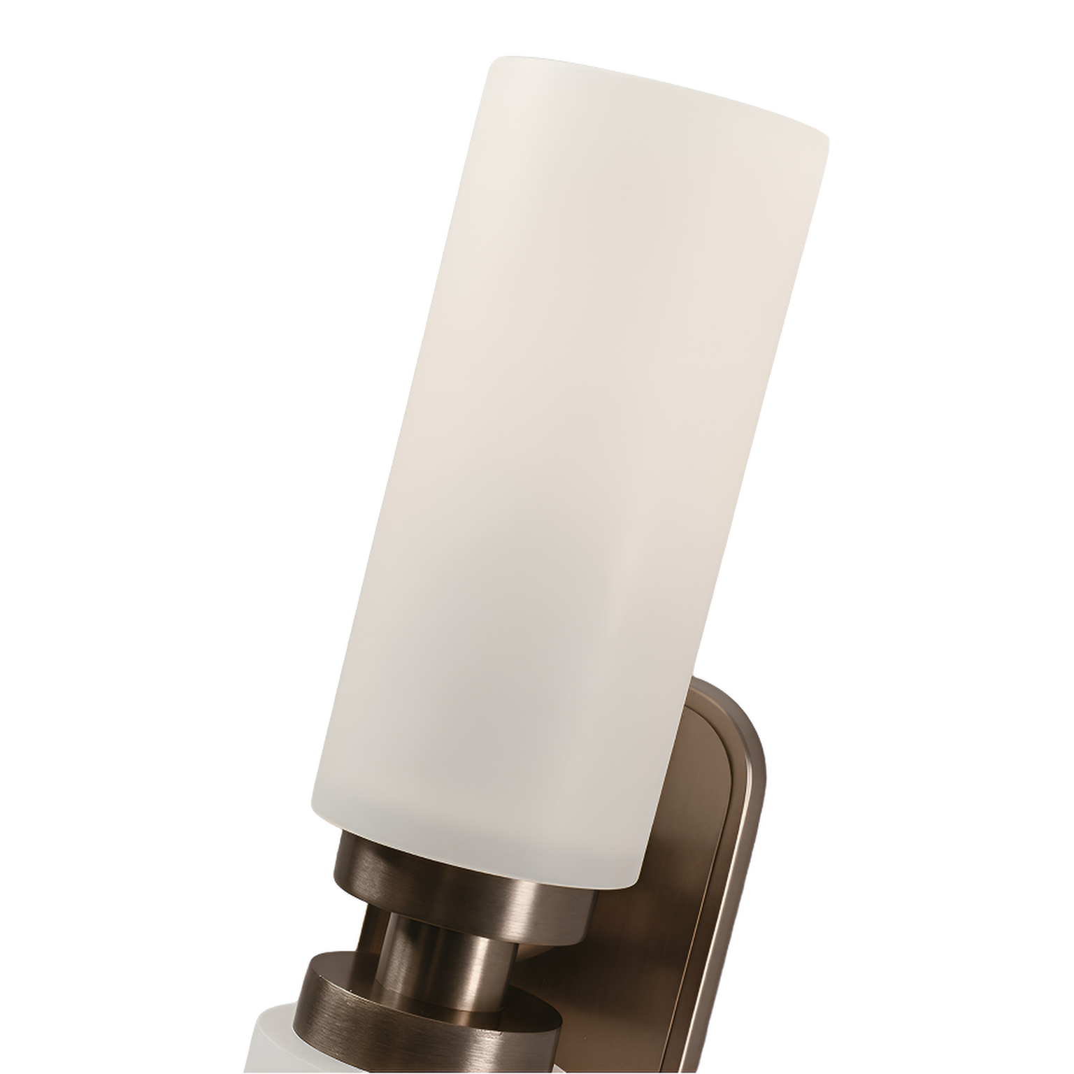 Revere Wall Light in Bronze & Alabaster Shades by Luxe Collection