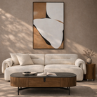 Darcy Walnut Side Table by Tommy Franks