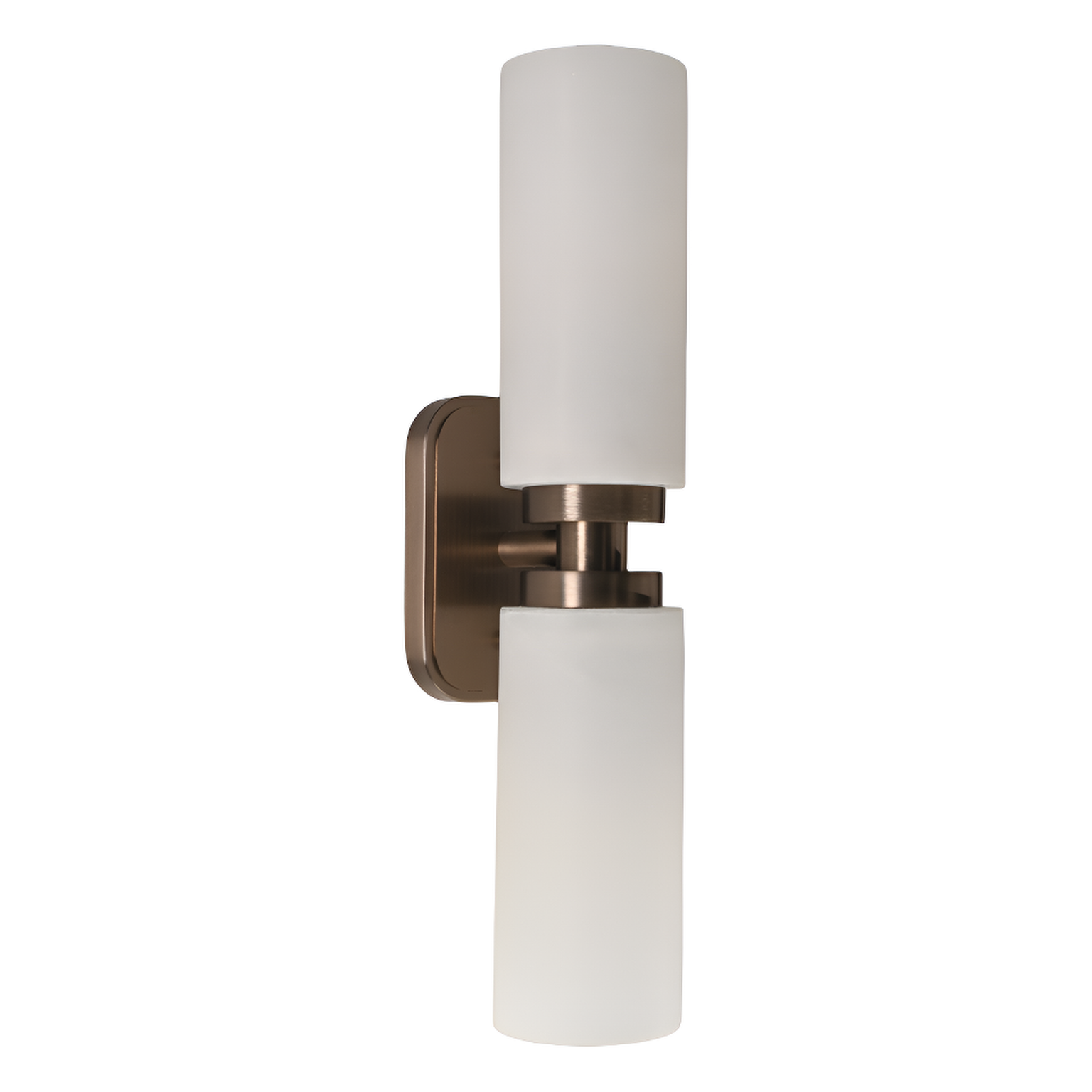 Revere Wall Light in Bronze & Alabaster Shades by Luxe Collection