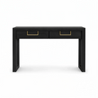Lucca Brown & Brass Console Table Berkeley Designs