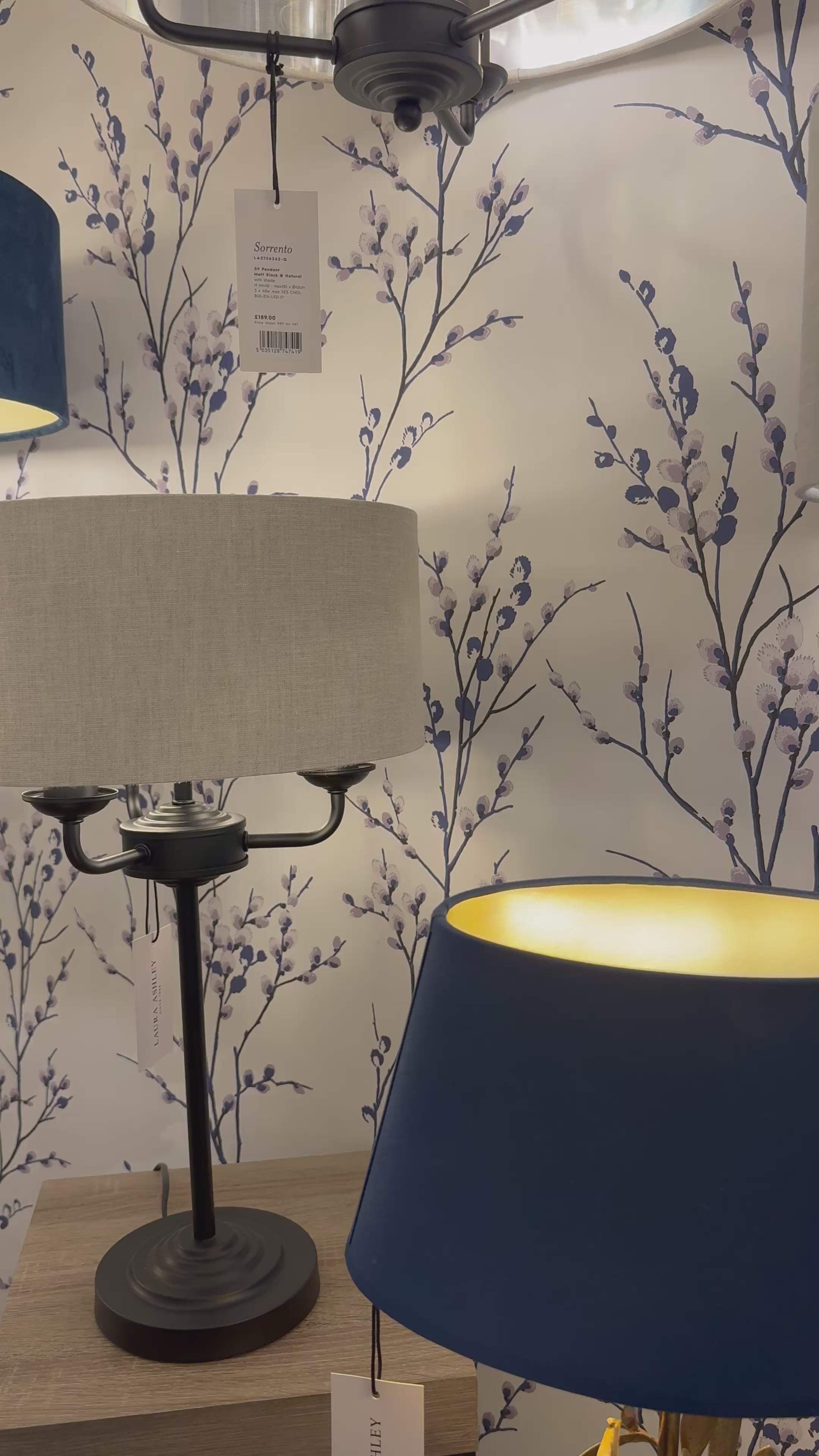 Laura Ashley Sorrento Lighting