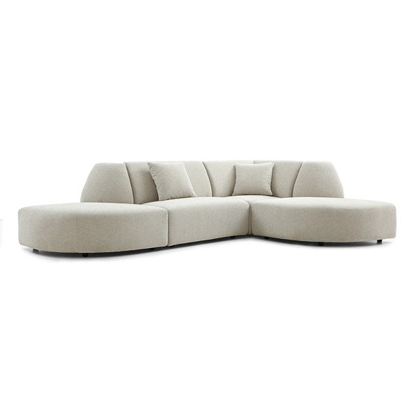 Marseille Cream 4-Seater Sofa by Tommy Franks