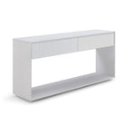 Costine White Console Table by Tommy Franks