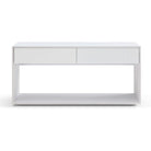Costine White Console Table by Tommy Franks