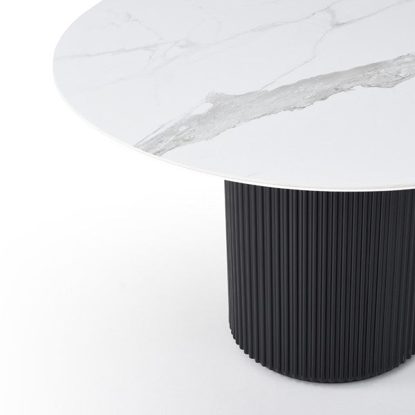 Lantine Round Dining Table by Tommy Franks