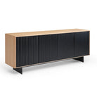 Costine Black Ash & Oak Wood Sideboard by Tommy Franks