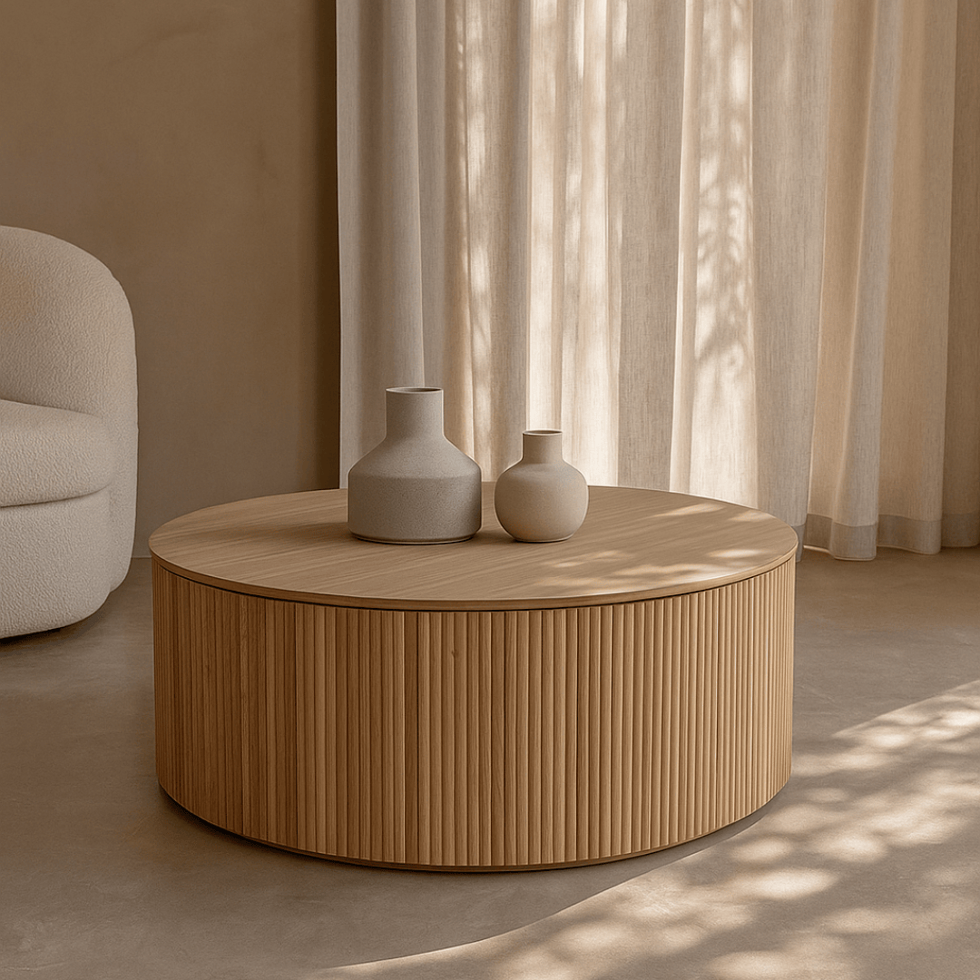 Costine Ash Oak Coffee Table by Tommy Franks